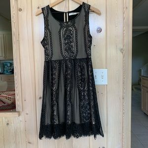 Blu Pepper Lace Dress